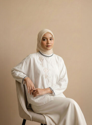 Aruna Pure White - Daily Wear Series